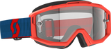 Scott Split Otg Goggle Drk Blue/Neon Rd Clear Works 285537-7698113