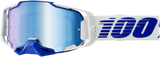 100% 50005-00031 100% Armega Goggle Blue W/Blue Mirror Lens 50005-00031