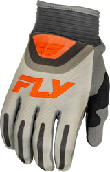 Fly Racing 378-911S Fly Racing F-16 Gloves Grey/Orange Sm 378-911S