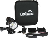 Oxbow Gear Llc HL2000 Oxbow Gear Llc Maverick Helmet Light Kit Rechargeable Lithium Battery Hl2000