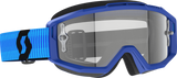 SCOTT 285537-1034113 Scott Split Otg Goggle Blue/Black Clear Lens 285537-1034113