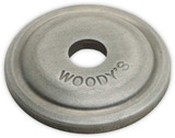 Woodys AWA-3775 Woodys Digger Support Plates Round Alum. 5/16" 24/Pk Awa-3775