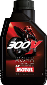 Motul 300V Competition Synthetic Oil 4T 5W30 1L 104108