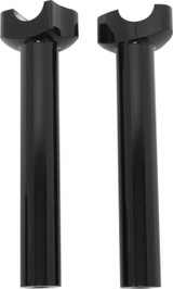 Harddrive H-Bar Risers 8.5" Straight Black 04-561