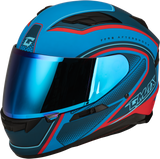Gmax Ff-98 Aftershock Helmet Matte Blue/Red 2X F19841008-Dot