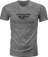Fly Racing 352-0619M Fly Racing Fly F-Wing Tee Dark Grey Heather Md 352-0619M