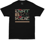 Dbk Classic Camo Youth Tee Black/Color Camo Yl Yt-Classiccam-L