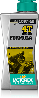 Motorex Formula Oil 4T 10W40 1L 10/Case 308273