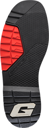 Gaerne Sg-22 Boot Sole Pair Black/Red Sz 11 4623-005-11