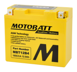 Motobatt Battery Mbt12B4 Sealed Factory Activated Mbt12B4 Motobatt Battery Mbt12B4 Sealed Factory Activated Mbt12B4