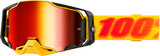 100% 50005-00042 100% Armega Goggle Tetsu Mirror Red Lens 50005-00042