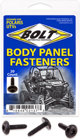 BOLT RZR-BDPNL Bolt Utv Body Panel Fasteners M6X24 Body Panel Screws 20Pk Rzr-Bdpnl