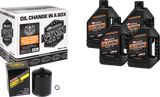 Maxima 90-069014PB Maxima V-Twin Quick Change Kit Evo Mineral Black Filer 90-069014Pb