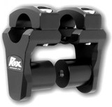 Rox 3R-P2PPLK Rox Handlebar Pivoting Riser 1-3/4"X1-1/8"X1-1/8" Black 3R-P2Pplk