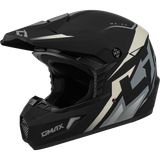 Gmax D3464422 Gmax Mx-46 Compound Helmet Matte Black/Grey/White Yl D3464422