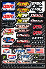 D-Cor 40-90-107 D-Cor Atv Decal Sheet 40-90-107