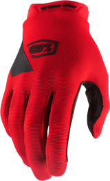 100% Ridecamp Gloves Red Xl 10011-00023