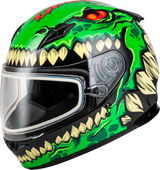 Gmax Youth Gm-49Y Drax Snow Helmet Green Yl F2499052