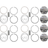 WOSSNER K7502DA4 Wossner Piston Kit - 73.95 Mm - Yamaha K7502Da-4