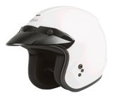 Gmax Youth Of-2Y Open-Face Helmet White Yl G1020012