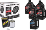 Maxima V-Twin Syn Oil Change Kit Xl Chrome Filer 90-119015Pc