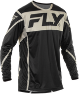 Fly Racing 378-720S Fly Racing Lite Jersey Black/Grey Sm 378-720S