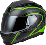 Gmax Ff-98 Aftershock Helmet Grey/Neon Green 2X F1984768-Dot
