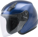 Gmax G317496N Gmax Of-17 Open-Face Helmet Blue Lg G317496N