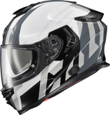 Scorpion Exo Exo-Eclipse Full Face Helmet Pivot White Lg Ecl-1015