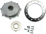 Harddrive 201407 Harddrive Cush Drive Chain Conv Kit Chrome `09-16 Flh/Flt 201407