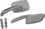 Harddrive Mirrors Chrome Rectangle Chrome 18-137 Harddrive Mirrors Chrome Rectangle Chrome 18-137