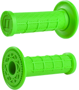 ODI H01MMN Odi Mini Mx Half Waffle Grips Green H01Mmn