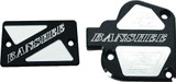 Modquad TSET1-BBLK Modquad Throttle & Brake Cover Set Black Logo Banshee Tset1-Bblk