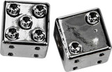 Harddrive W99-6217C(2) Harddrive Valve Stem Caps Chrome Dice Pr W99-6217C(2)