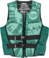 Fly Racing 221-30421M Fly Racing Wmn'S Neoprene Flotation Vest Dark Teal/Light Teal Md 221-30421M
