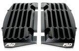 Flo Motorsports High Flow Radiator Braces Black Flo751Blk