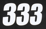 D-Cor Number 3 White 4" 3/Pk 45-14-3