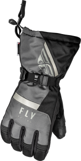 Fly Racing 363-3921M Fly Racing Cascade Gloves Black/Grey Md 363-3921M