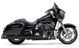 COBRA 6277RB Cobra 4" Groove Tip Slip-On Black Flh/Flt 17-22 6277Rb