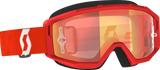 SCOTT 278597-1005280 Scott Primal Goggle Red/White Orange Chrome Works 278597-1005280