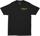 Dbk Goldwings Tee Black 2X At-Goldwings-2X