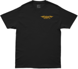 Dbk AT-GOLDWINGS-2X Dbk Goldwings Tee Black 2X At-Goldwings-2X