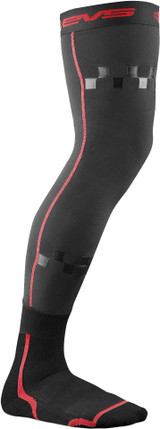 Evs FSN-R/BK-L/XL Evs Fusion Socks Black/Red Lg/Xl Fsn-R/Bk-L/Xl