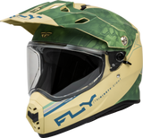 Fly Racing Trekker Kryptek Conceal Helmet Matte Tan/Sage/Black Lg 73-7028L