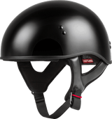 Gmax Hh-45 Half Helmet Naked Black Xs H145023