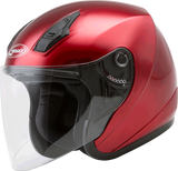 Gmax G317095N Gmax Of-17 Open-Face Helmet Candy Red Md G317095N