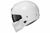 Scorpion Exo CV2-0056 Scorpion Exo Covert 2 Open-Face Helmet Gloss White Xl Cv2-0056
