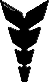 One Emblems Tankpad Soft Touch Matte Black Cgan115P