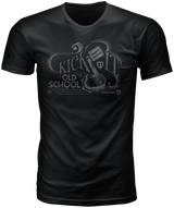 Highway 21 Old School Tee Black Sm 489-2002S