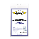 Bolt Carburetor Float Bowl Screws Assortment 210 Piece Kit Sv-Carbscrw